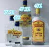 哥顿（Gordon’s）洋酒 英国 伦敦 金酒 蒸馏酒 350ml 实拍图