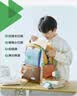 SHUKIKU趣缤纷儿童护脊书包小学生1-6年级减负双肩包礼盒装 焦糖布丁 L 实拍图