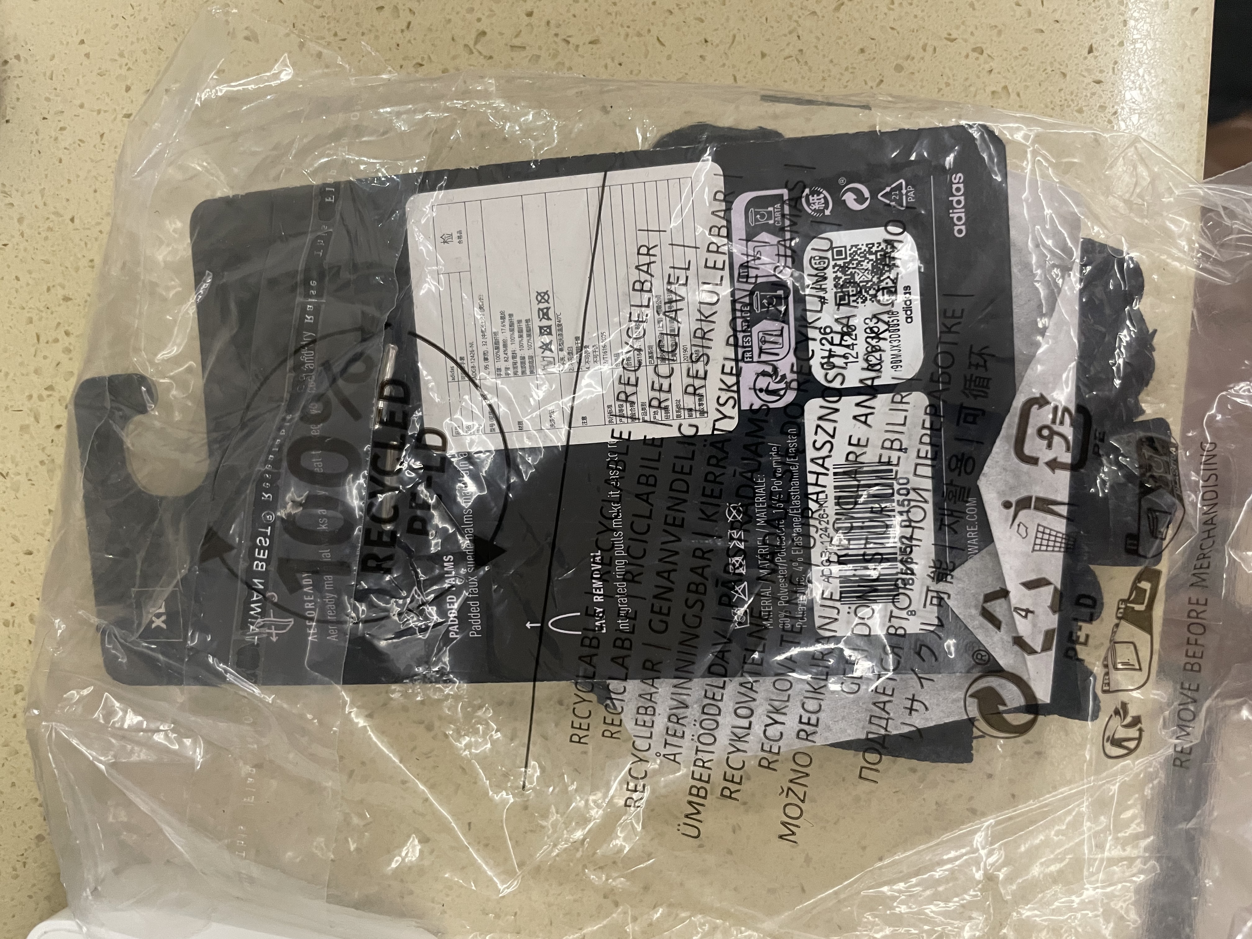 阿迪达斯（adidas）健身手套男运动骑行半指训练单杠引体向上女撸铁哑铃器械锻炼 实拍图