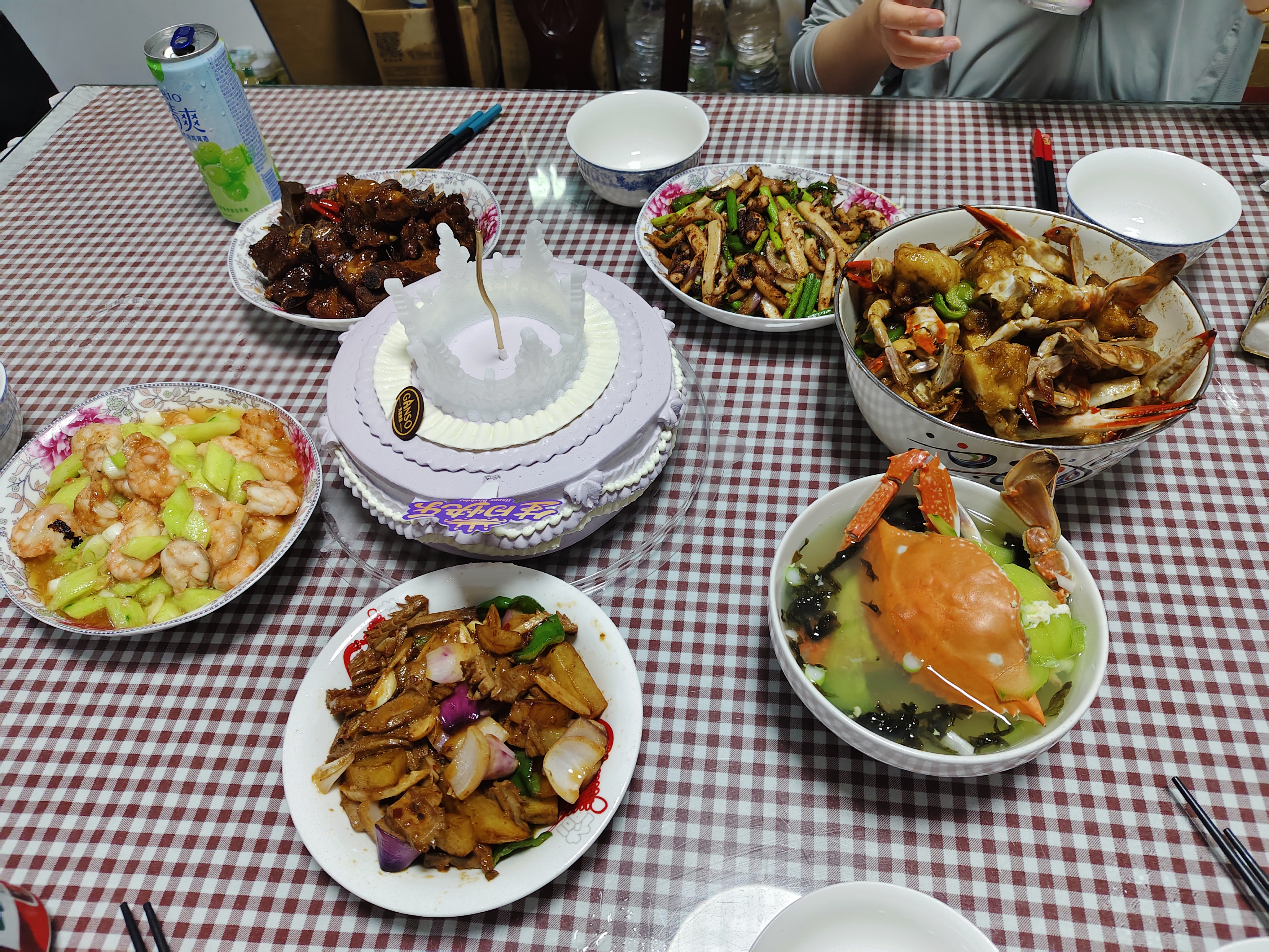 元祖（GANSO）8号女神驾到鲜奶蛋糕800g 生日蛋糕同城配送 动物奶油 实拍图