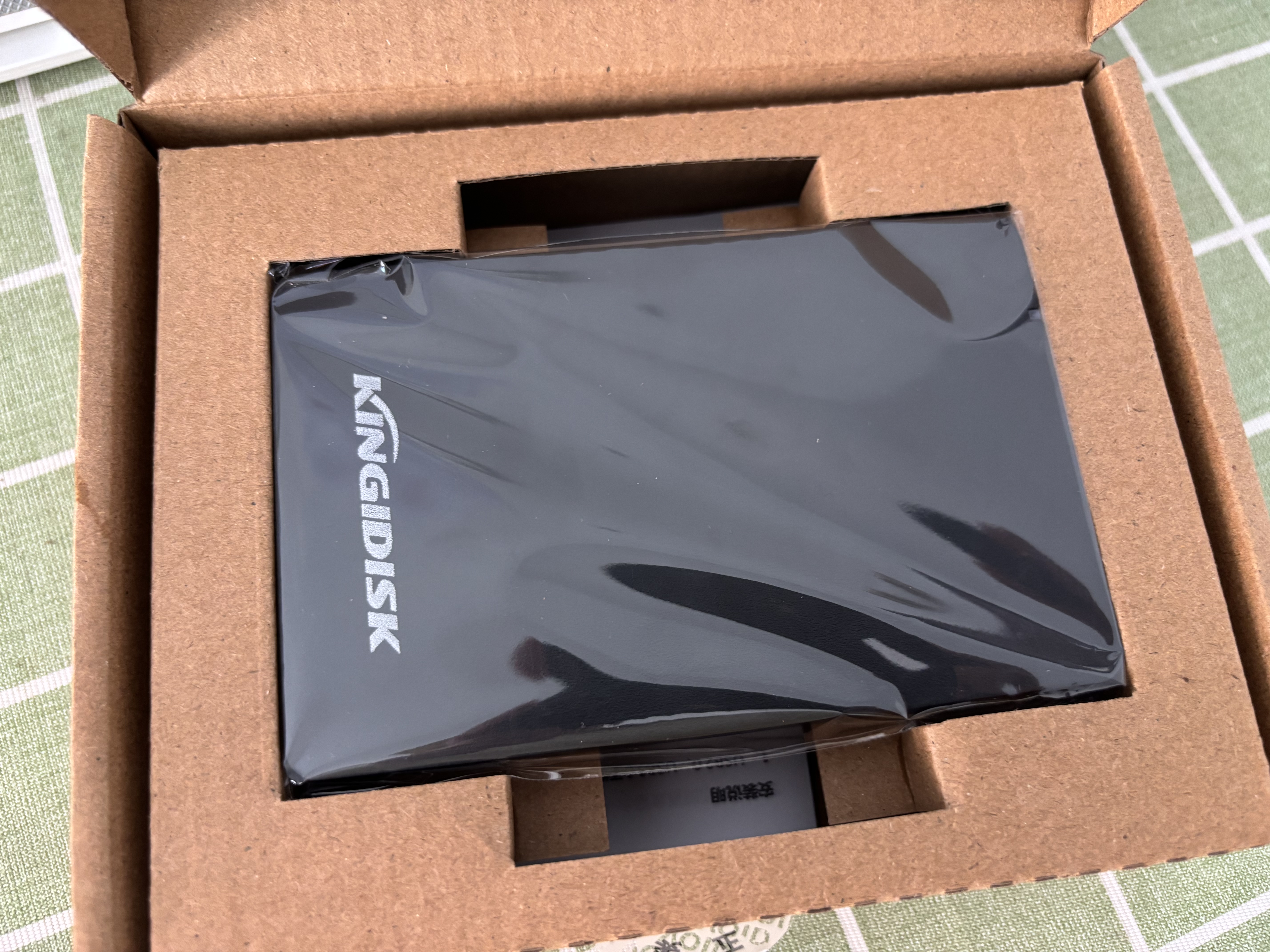 黑甲虫(KINGIDISK) 500GB USB3.0 移动硬盘  H系列 2.5英寸 磨砂黑 简约便携商务伴侣 内置加密软件 H500 实拍图
