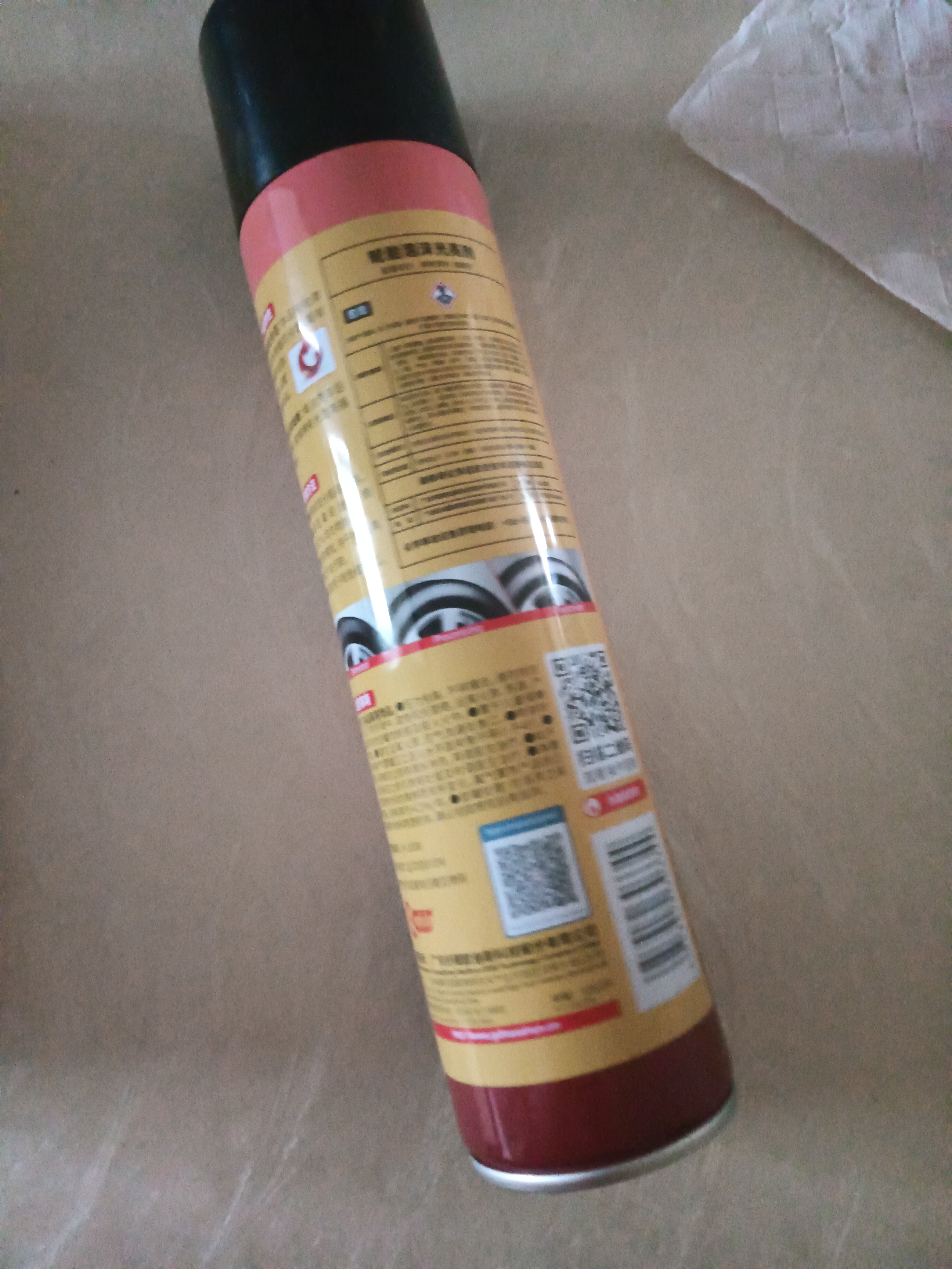 好顺轮胎泡沫光亮剂650ml轮胎蜡轮胎釉汽车轮胎翻新上光剂清洁 实拍图