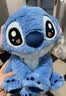 迪士尼（Disney）史迪仔玩偶史迪奇怪可爱公仔毛绒玩具娃娃抱枕儿童女孩生日礼物 实拍图