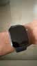 Apple/苹果/苹果WatchS11智能手表GPS款46毫米深空灰色铝金属表壳黑色运动型表带S/M-联通补贴 实拍图