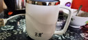 吉度（jidu）马克杯办公室水杯304不锈钢喝水男女咖啡杯带盖勺泡茶口杯子家用 高雅白色 400ml 实拍图