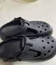 卡骆驰（CROCS）经典玛丽珍芭蕾洞洞鞋|210581 黑色   37 /38(230mm) 实拍图