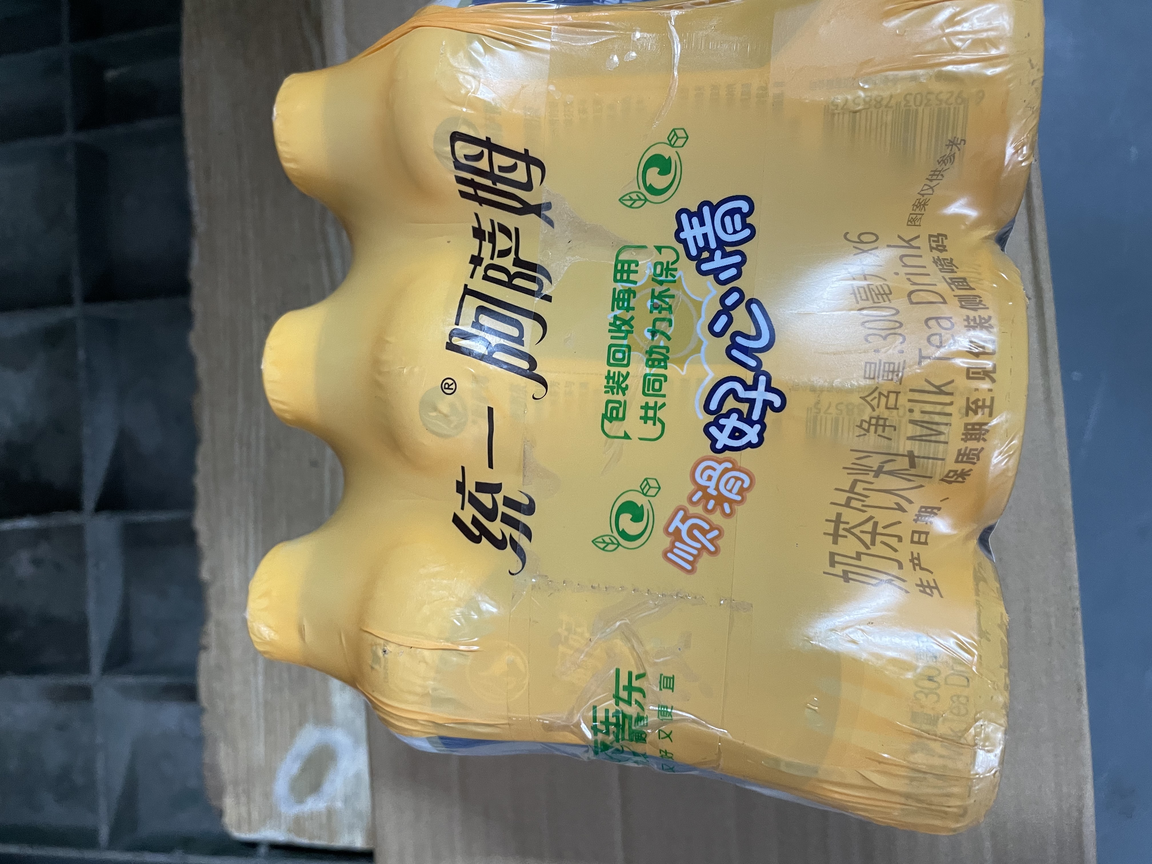 统一阿萨姆原味奶茶 6入装奶茶饮料 300ml*6瓶（新旧款随机发货） 实拍图