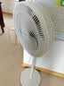 美的（Midea）电风扇家用7叶落地扇摇头电风扇循卧室宿舍轻音风扇 白色丨7叶台地两用 实拍图