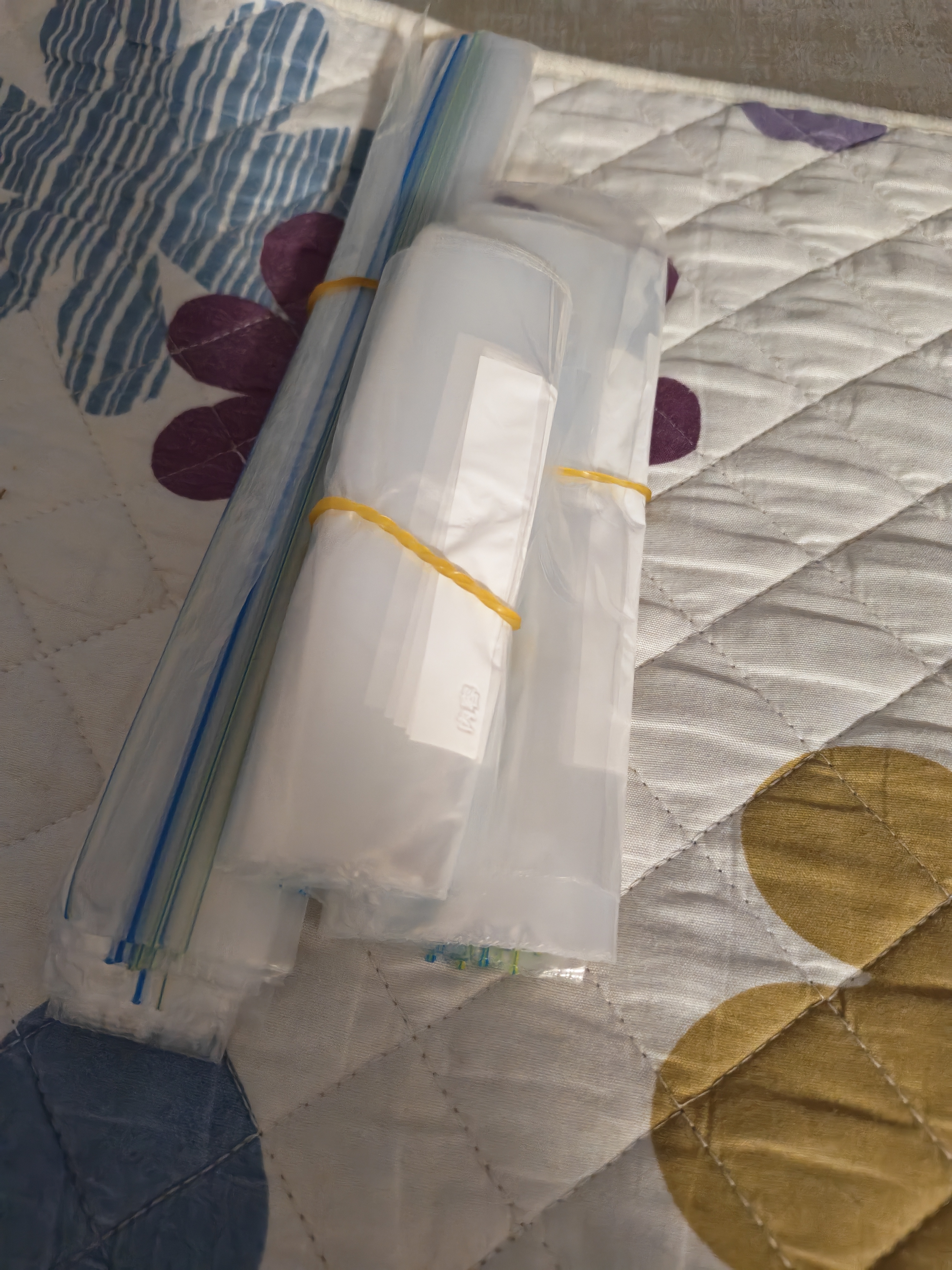 厨房家用食品级密封袋保鲜袋包装袋食品袋自封袋加厚 1袋【大10只中15只小20只】共45只 实拍图