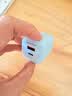 纽曼（Newmine）30W氮化镓PD快充充电器USB+Type-C双口充电头兼容27/20W/18W支持iPhone18/17/16/15/14手机平板 蓝 实拍图