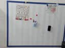 飞博士60*90cm哑光磁性白板墙贴可移除不伤墙家用儿童涂鸦画板磁吸力小黑板办公教学投影可擦白板写字板 实拍图