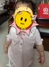戴维贝拉（DAVE＆BELLA）2026夏季新款女童T恤纯棉花边蕾丝上衣婴幼儿女宝宝甜美短袖童装 粉色 90 cm（建议身高80-90cm） 实拍图