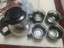 【京东物流】茶壶套装整套茶具大容量玻璃茶杯带滤网耐高温泡茶具 1000ML一壶+四杯套装【无茶盘】 实拍图