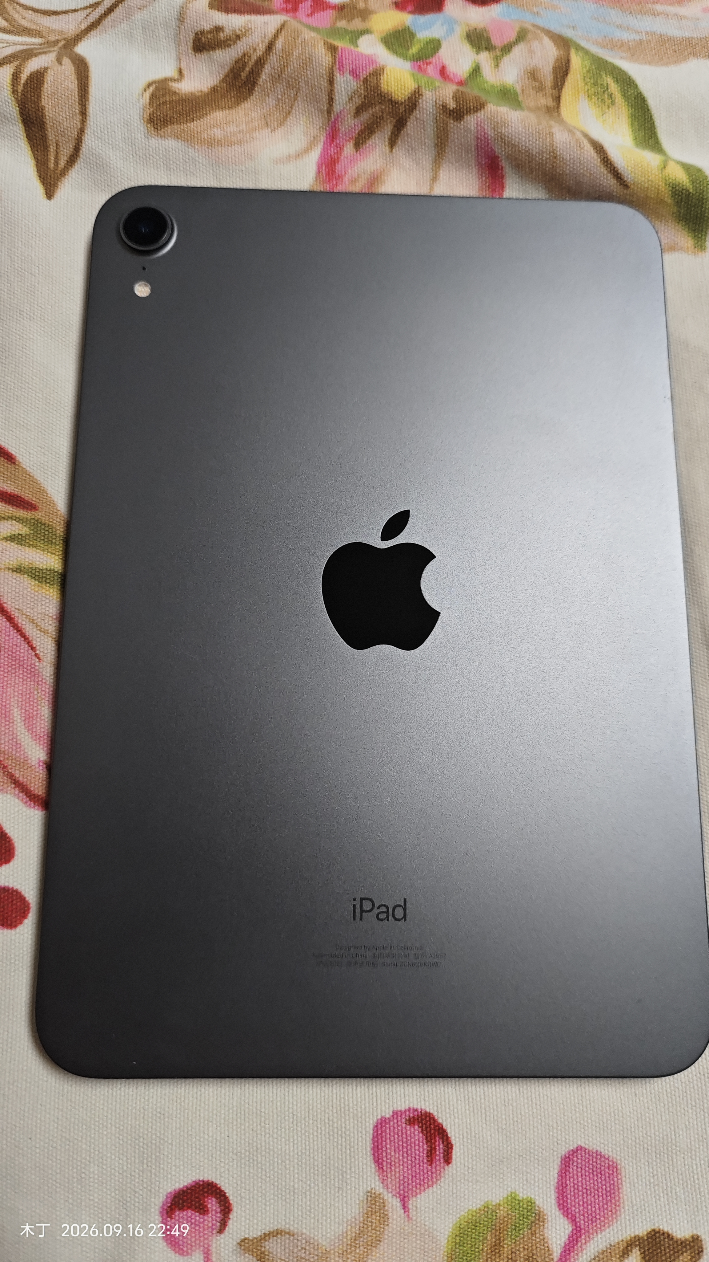 Apple/苹果苹果ipad9/10/Pro2022/21/20款 /air5/mini7/6二手平板电脑 iPad mini6 实拍图
