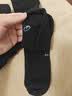 迪卡侬（DECATHLON）透气吸汗袜子运动袜高帮棉袜柔软舒适男女长袜 RS160-商务黑色-3双装 【43-46】(鞋码43/44/45/46) 实拍图