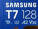 三星（SAMSUNG）128GB TF(MicroSD)内存卡T7 适配运动相机Pocket监控行车记录仪耐久卡 支持4K视频 读170MB/s 实拍图
