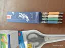 得力（deli）剪刀办公用品180mm中号家用小剪子裁切文具学生手工工具【大手柄 更舒适】 TJ125 实拍图