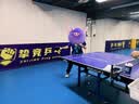 DHS红双喜狂飚五星乒乓球拍横拍反胶弧圈结合快攻F5002含拍包 实拍图