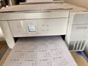 爱普生（EPSON）【6代新品】L4356墨仓式彩色无线AI学习打印机一体机家用办公  L4266升级版[自动双面 液晶屏 白] 实拍图