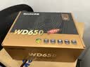 航嘉（Huntkey）WD650铜牌650W电脑电源（80PLUS铜牌/单路50A/全电压/LLC+SR+DC-DC/智能温控） 实拍图