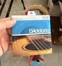 达达里奥（D'Addario）EJ11 美国进口民谣吉他琴弦 碳素钢弦套弦12-53黄铜 实拍图