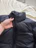 雪中飞儿童羽绒服新款男女童秋冬季加厚青少年面包服中大童保暖羽绒外套 黑色 4376 170 晒单实拍图