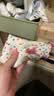 【单双低至1.29】袜子女中筒袜木耳边蝴蝶结点子纱可爱百搭堆堆袜 直播专享(随机颜色) 1双 实拍图