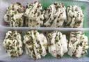 安井黑米馒头 1kg 2斤装约48个 杂粮馒头包子 加热即食早餐 中秋送礼 实拍图