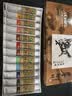 马利(Marie's)国画颜料盒装12色12ml水墨画山水画初学者套装学生美院专业美术绘画国画套装1302 实拍图