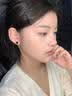 BJYL莫比乌斯耳钉男士2026新款磁吸无耳洞耳夹耳环痞帅潮流学生耳饰品 耳钉款一对(有耳洞拍） 实拍图