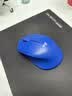 罗技（Logitech）M330 静音鼠标 无线鼠标 办公鼠标 右手鼠标 蓝色 带无线2.4G接收器 实拍图