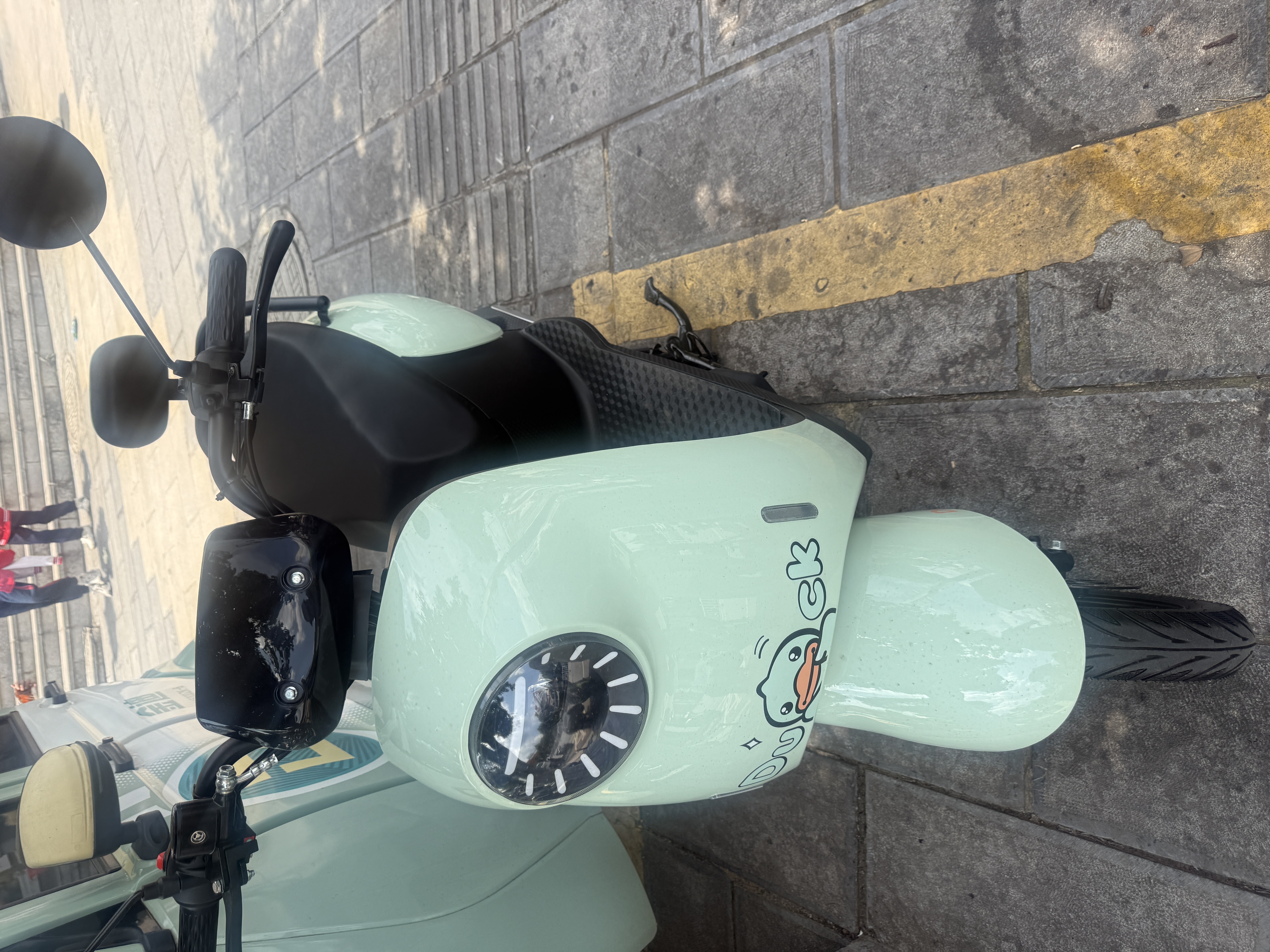 控可程【限量国补】电动车NFC小龟王电瓶车女士小型带娃48V60V摩托车 【升级款】NFC刷卡+加大电机-青绿色 72V26AH全新石墨烯超能电池-续航约100公里 实拍图