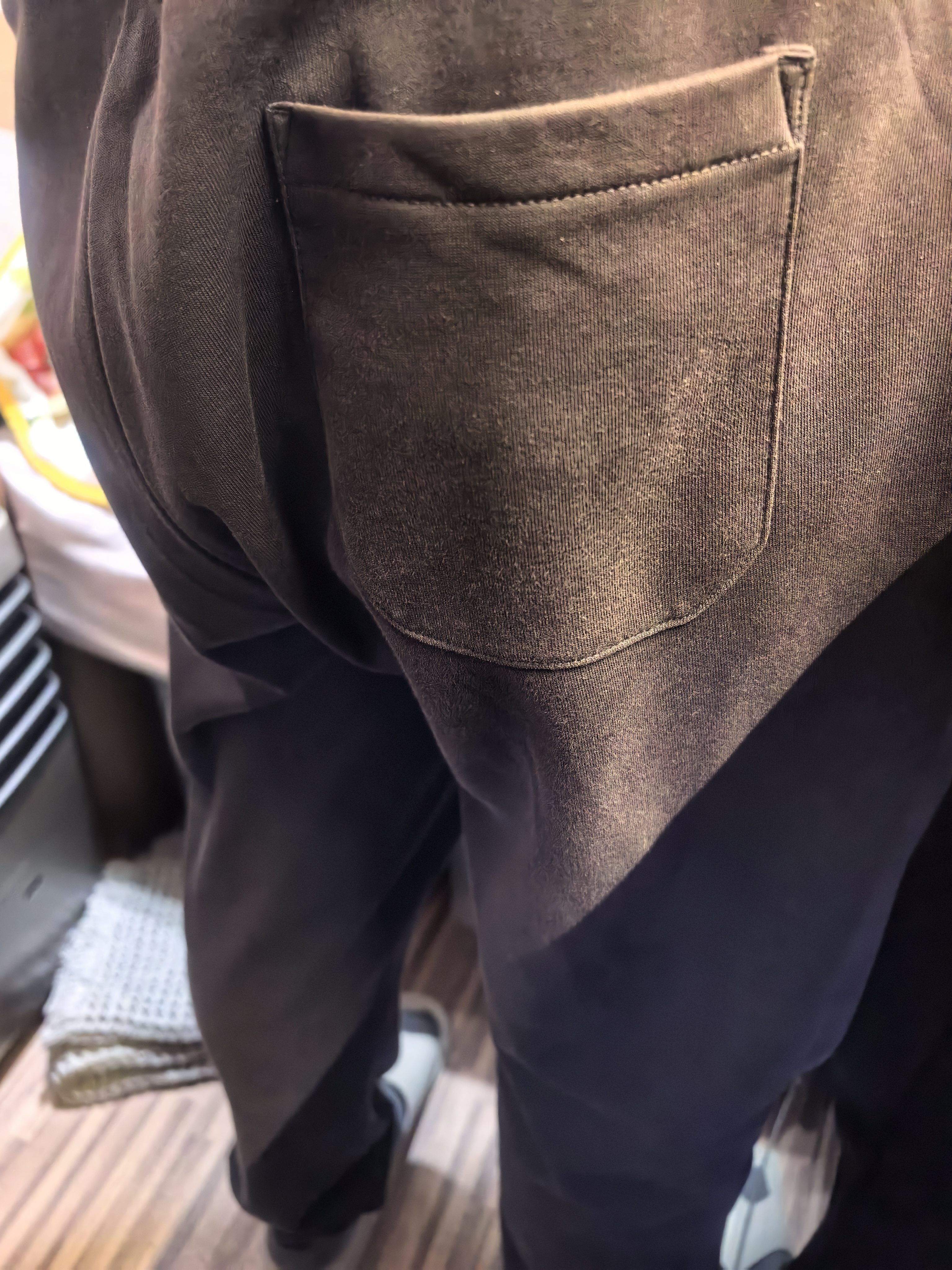 京东京造卫裤男士休闲裤子春秋男款宽松运动裤百搭防晒束脚 深灰色XL 实拍图