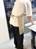 光多拉防水围裙厨房防油污家用做饭无袖帆布工作服男士女士家务清洁卡其 实拍图