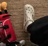 卡骆驰（CROCS）经典玛丽珍芭蕾洞洞鞋|210581 亚麻色   36 /37(220mm) 实拍图