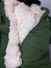 惜暖羊毛大衣男冬季皮毛一体羊皮外套真羊毛加厚保暖长款棉服棉衣东北 （草绿）短毛羊剪绒不可拆内胆 中号 【180斤以下】特优皮毛 实拍图