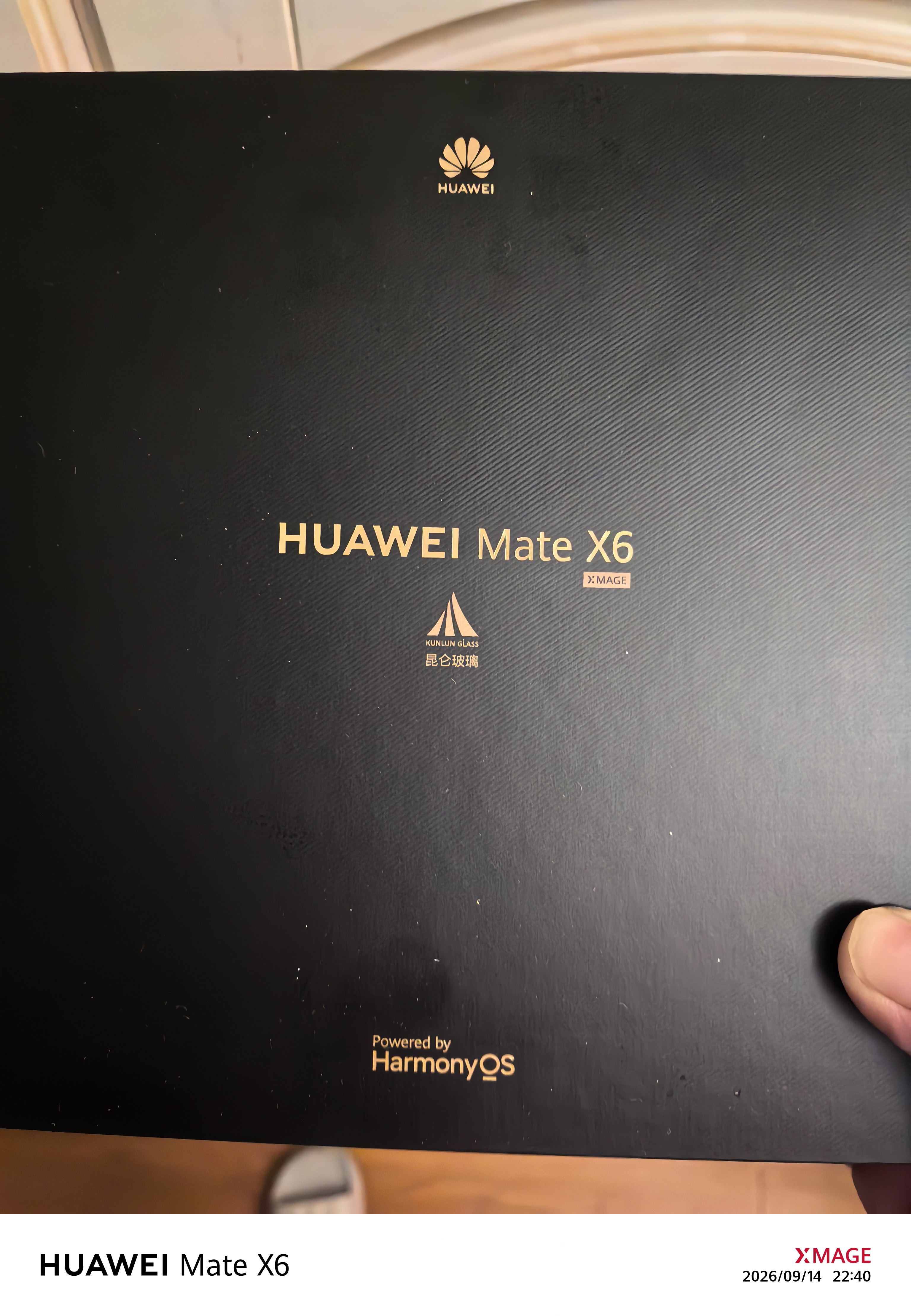 HUAWEI Mate X6 12GB+512GB寰宇红分布式玄武架构 鸿蒙大屏AI 红枫原色影像折叠旗舰手机 折叠屏 实拍图