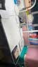 裕邻可移动书桌电脑桌办公桌学生家用卧室桌子升降工作台床边桌YLZ22 80*60cm白色-(手摇升降+万向轮) 实拍图