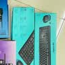 罗技（Logitech）MK275 键鼠套装 无线键鼠套装 办公键鼠套装 全尺寸 商务键鼠套装 带无线2.4G接收器 黑蓝色 实拍图