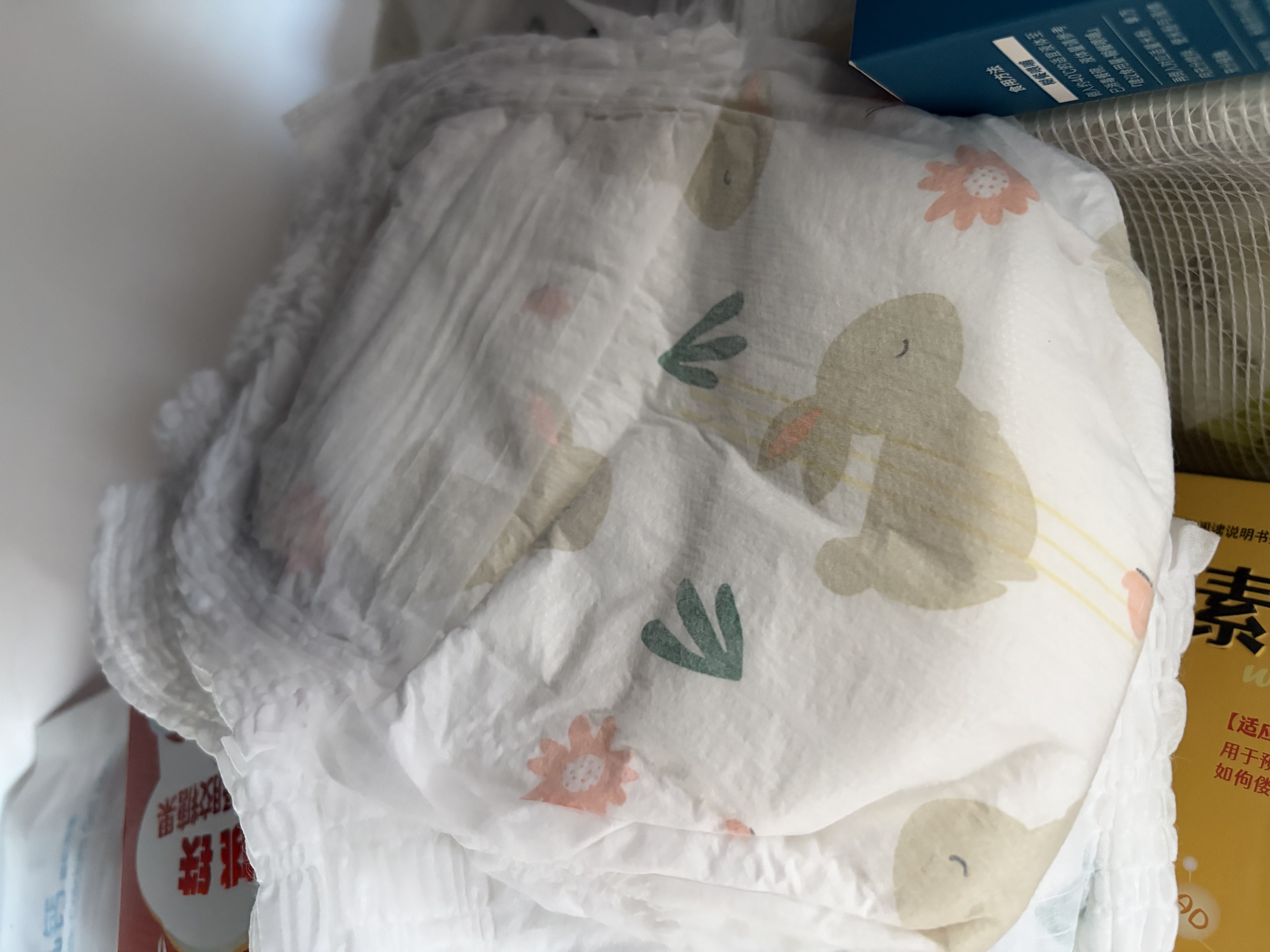 爹地宝贝拉拉裤云感棉柔XXXL17(17KG+)干爽不反渗轻柔超能吸便携mini装 实拍图