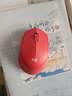 罗技（Logitech）M280 M275无线鼠标 笔记本电脑商务办公鼠标人体工学鼠标USB右手鼠标舒适多彩 带无线2.4G接收器 【马到成功】M280新年红 实拍图