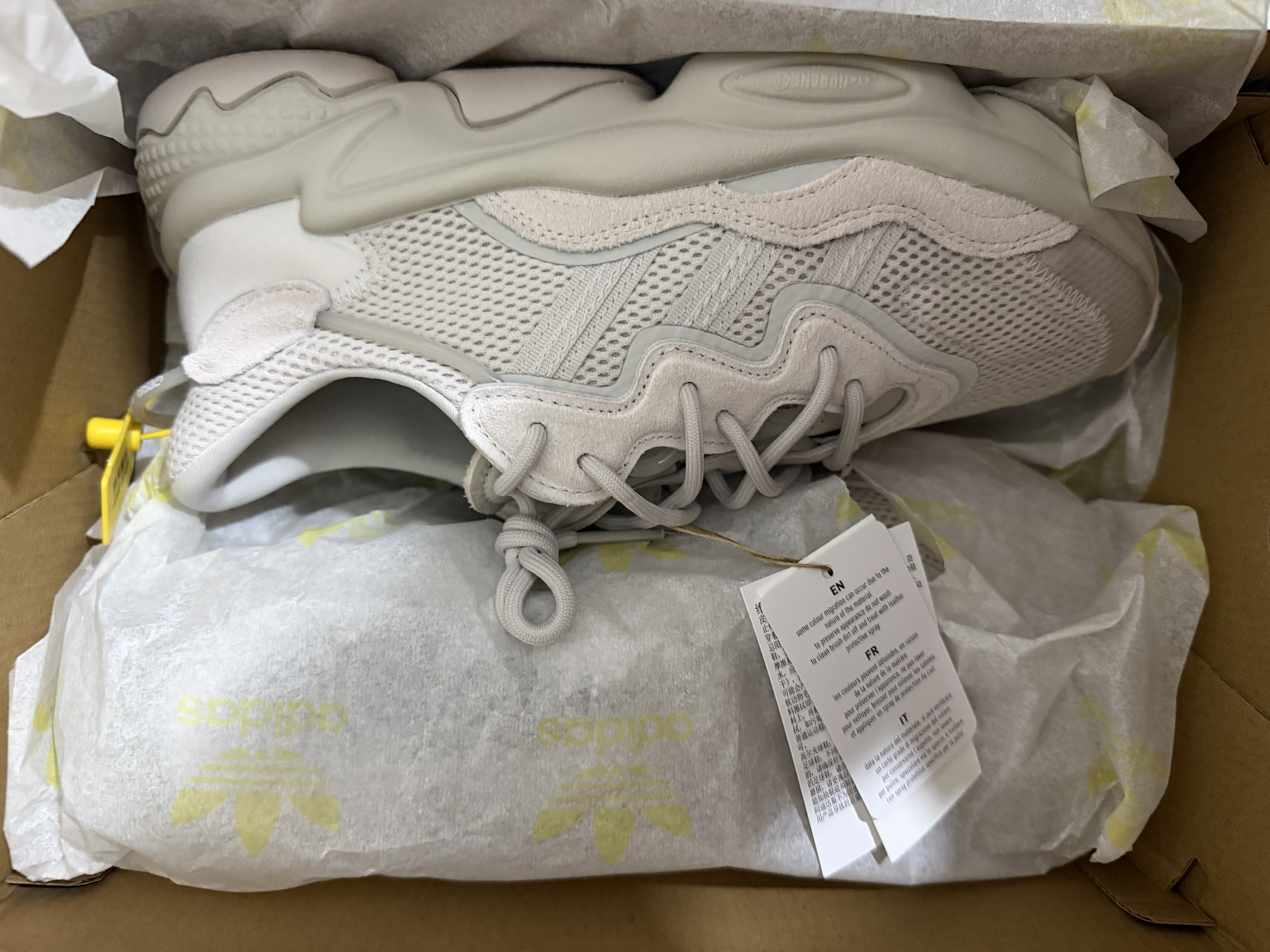 阿迪达斯（adidas）三叶草   男女OZWEEGO运动 休闲鞋FY2023 40.5 实拍图