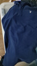 花花公子（PLAYBOY）T恤男短袖夏季男士polo衫翻领商务休闲上衣服高端男装 藏青 XL 实拍图
