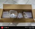 厨房葱姜蒜置物盒吸盘式置物架生姜大蒜调料筐免打孔墙上挂篮 3层旋转置物架 透明白【双吸盘】 实拍图