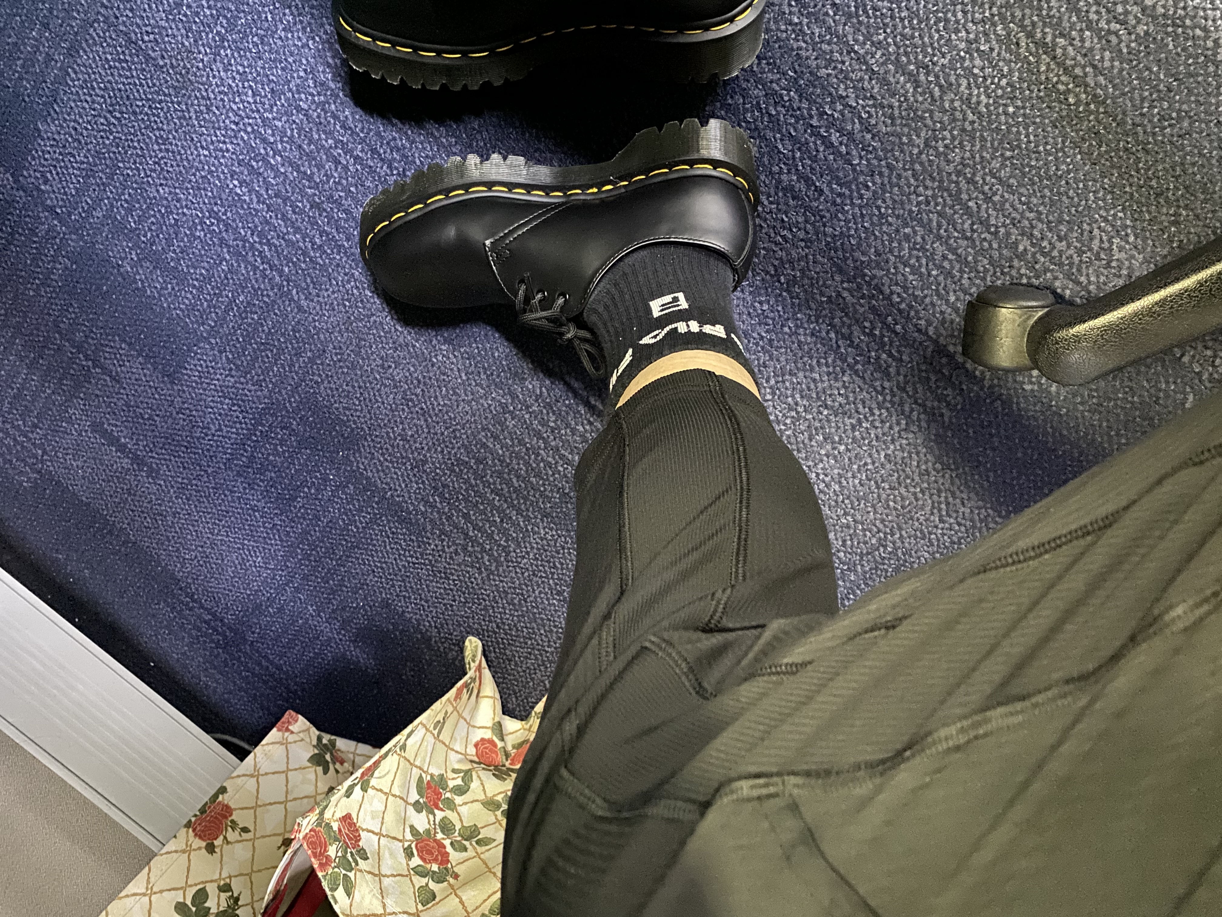 马丁博士（Dr.Martens）1461 Bex女爆款通勤光面皮小厚底皮鞋单鞋 黑色 38 尺码偏小 实拍图