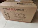 开品 全自动底部上水感应续水烧水壶 家用办公电茶炉烧水消毒电热水壶 嵌入式玻璃烧水壶茶桌一体套装 1L 香槟金 20X37CM 蒸茶烧水 桶水款 实拍图