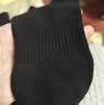 森马袜子男士纯棉100%全棉10A抗菌消臭吸汗透气中长筒袜休闲袜5双装 实拍图