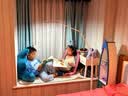 孩视宝全光谱护眼灯客厅床头卧室沙发落地灯儿童阅读学习台灯FH708A-D 实拍图
