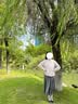 优衣库宽褶中裙女装/半身裙裙子488364 490693 488364/08深灰色 S 实拍图
