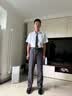 红蜻蜓大码男鞋牛皮真皮休闲鞋男圆头商务正装皮鞋男WTA306871T黑色46 实拍图